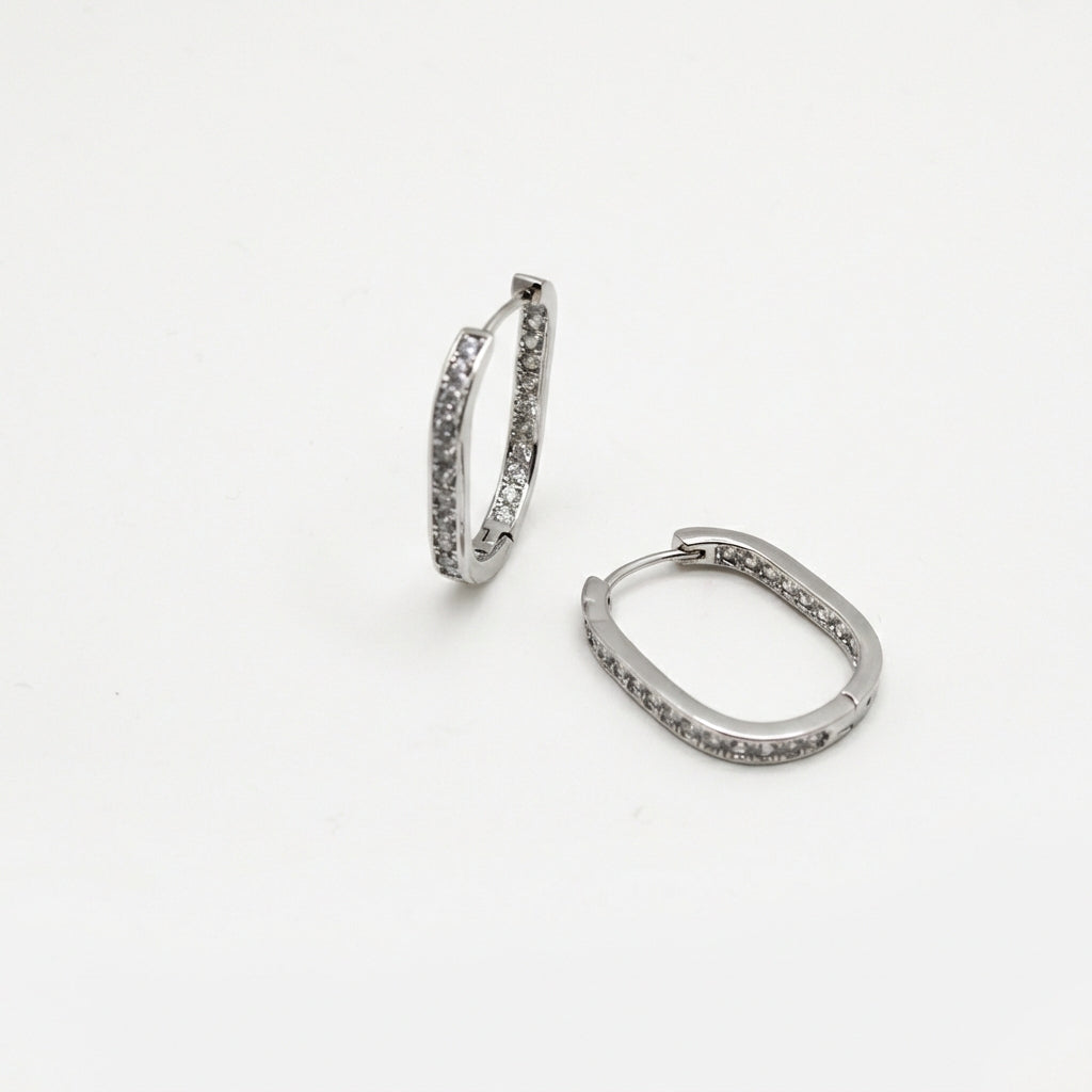 Emilia B2013 earrings - Silver