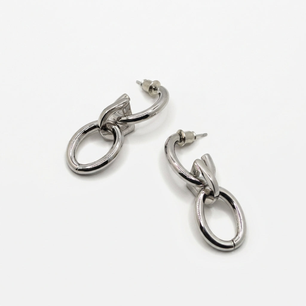 Emilia B2024 earrings - Silver
